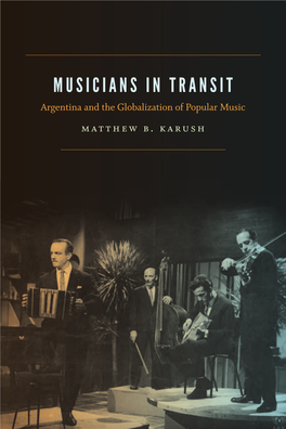 Musicians in Transit: Argentina and The