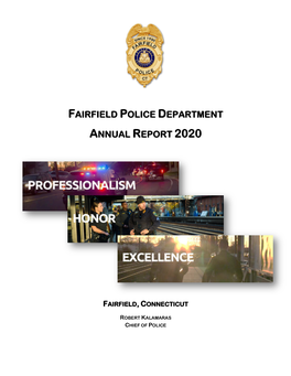 Fairfield Police Department Annual Report 2020