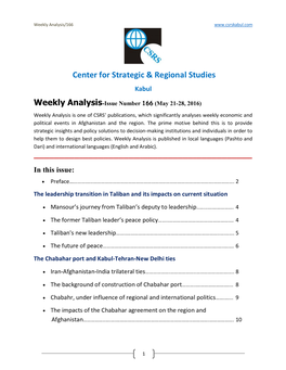 Weekly Analysis/166