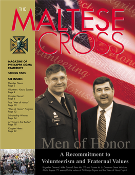 Maltese Crosscross Magazine of Phi Kappa Sigma Fraternity