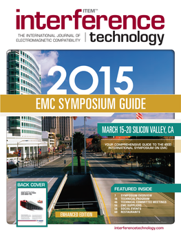2015 Emc Symposium Guide Silicon Valley