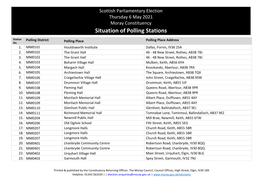 Notice of Situation of Polling Places