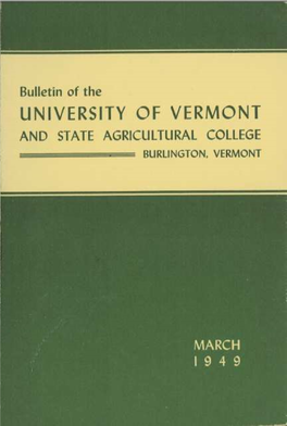 1948-1949 Undergraduate Catalogue