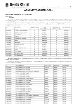 Administración Local