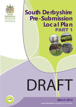 South Derbyshire Pre-Submission Local Plan