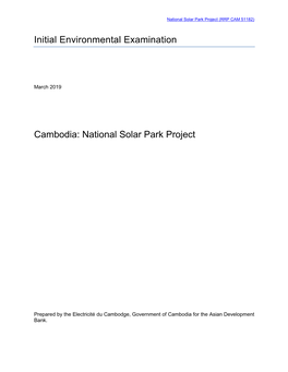 51182-001: National Solar Park Project