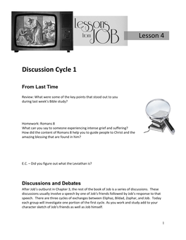 Lesson 4 Discussion Cycle 1