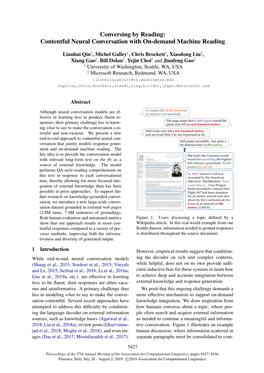 Contentful Neural Conversation with On-Demand Machine Reading