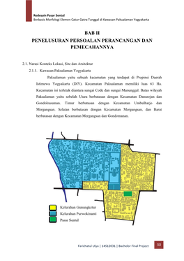 Bab Ii Penelusuran Persoalan Perancangan Dan Pemecahannya