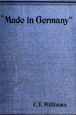 "Made in Germany,"