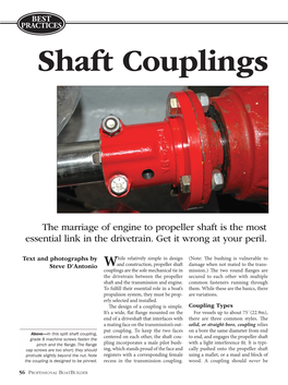 Shaft Couplings