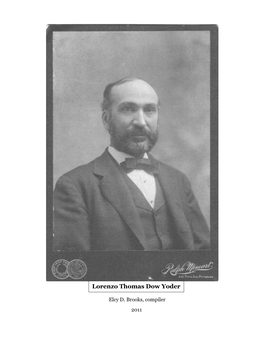 Lorenzo Thomas Dow Yoder