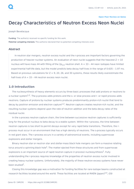 Decay Characteristics of Neutron Excess Neon Nuclei