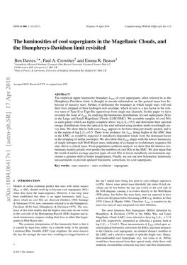 The Luminosities of Cool Supergiants in the Magellanic Clouds, and the Humphreys-Davidson Limit Revisited