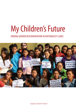 My Children's Future Ending Gender Discrimination in Nationality Laws