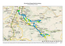 Dünserberg-Raggal-Bartholomäberg 129.1 Kilometer; 2 Stunden, 19 Minuten