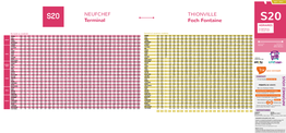 THIONVILLE Foch Fontaine NEUFCHEF Terminal