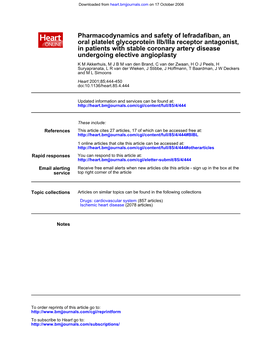 Undergoing Elective Angioplasty in Patients with Stable Coronary Artery