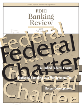 FDIC Banking Review