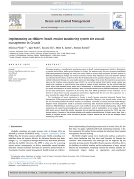 Implementing an Efficient Beach Erosion Monitoring System For