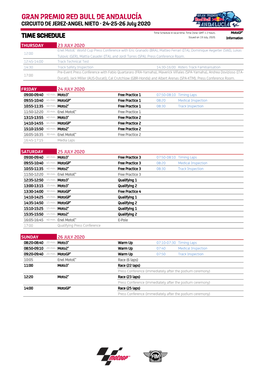 Time Schedule Andalucã A.Xlsx