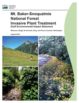Mt. Baker-Snoqualmie Invasive Plant Treatment