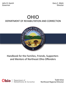 Handbook for the Families, Friends, Supporters and Mentors of Northeast Ohio Oﬀenders