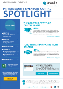 Private Equity & Venture Capital