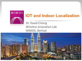 IOT and Indoor Localization