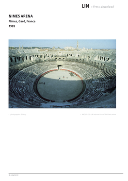 NIMES ARENA Nimes, Gard, France 1989