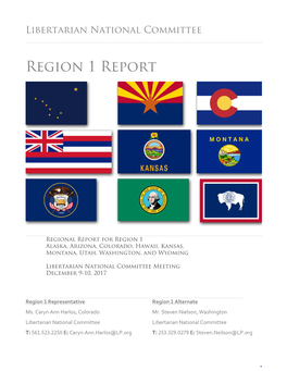 Region 1 Report