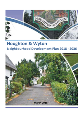 Houghton and Wyton Neighbourhood Plan 2018-2036