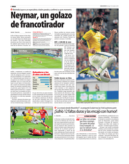 Neymar,Ungolazo Defrancotirador