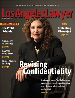 Los Angeles Lawyer December 2015