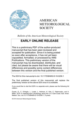 American Meteorological Society