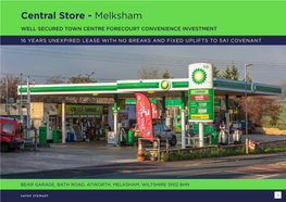 Central Store - Melksham