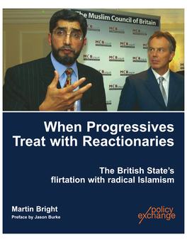 When Progressives Treat with Reactionaries the British State's