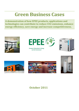 EPEE – Green Business Cases