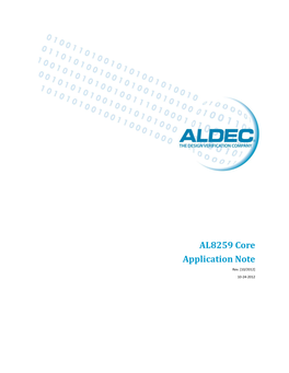 AL8259 Core Application Note Rev