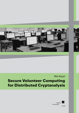 Secure Volunteer Computing for Distributed Cryptanalysis