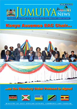 Kenya Assumes EAC Chair