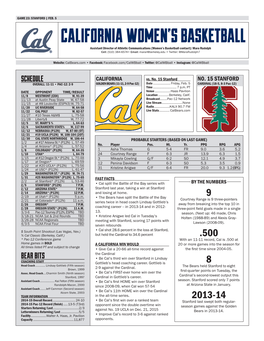 CALIFORN Women's Basketball