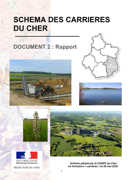 Schema Des Carrieres Du Cher