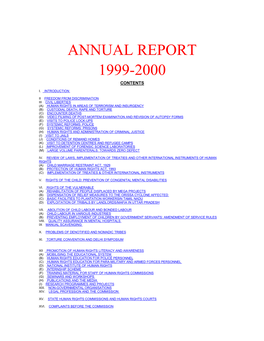 Annual Report 1999-2000