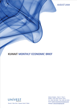 Kuwait Monthly Economic Brief