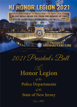 2021 President's Ball MICHAEL CEBULSKI! at the Estate at Florentine Gardens (River Vale, NJ) Thursday, May 6, 2021 Confirmation of the NJHL Executive Board