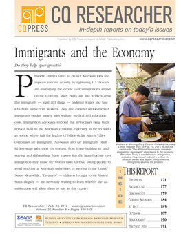CQR Immigrants and the Economy