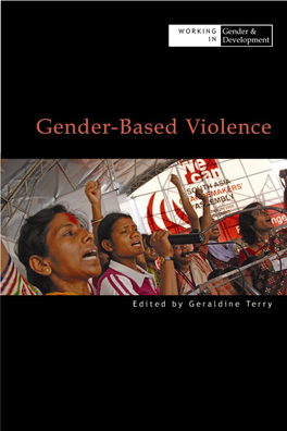 Gender-Based Violence Oxfam GB