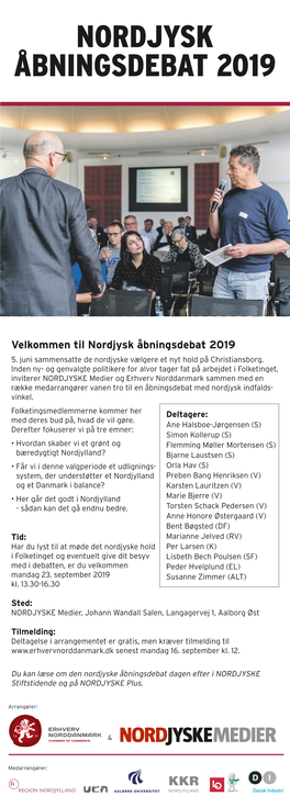 Nordjysk Åbningsdebat 2019