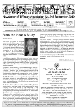 Newsletter Sept 2010